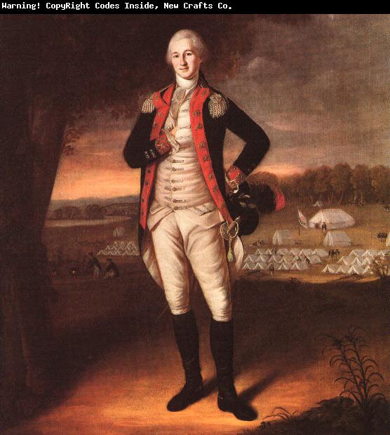 Charles Wilson Peale Portrait of Walter Stewart